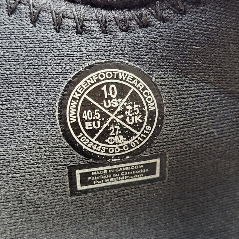 Keen Gray Split Toe Adjustable Sandals Size 10 (U… - image 6